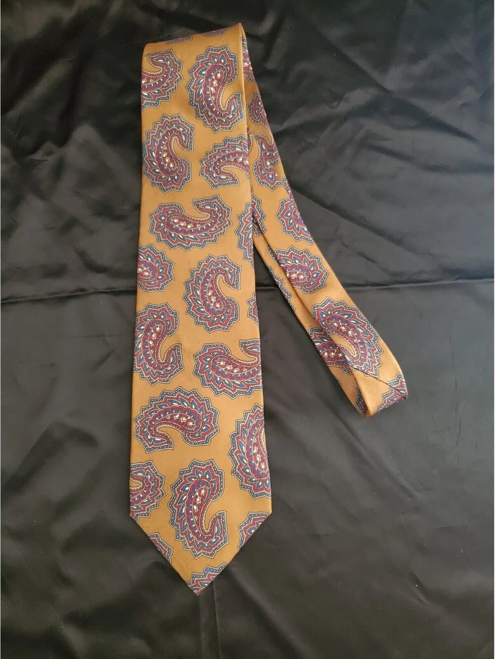 Dior Brown Paisley Tie